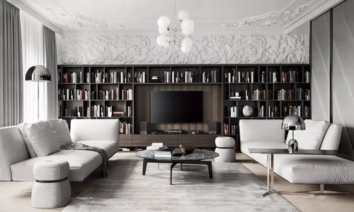 客廳電視背景墻加塊板，瞬間高級又實用了